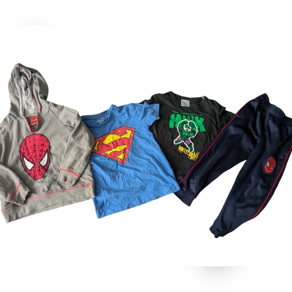 🌞2/15$ Super Heroes bundle 3-5Y - Picture 1 of 8